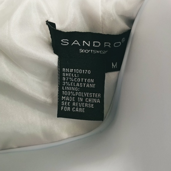 EUC SANDRO SPORTSWEAR BLAZER - Picture 4 of 5